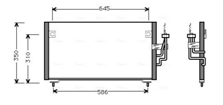 Автозапчасть AVA COOLING MT5106