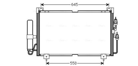 Автозапчасть AVA COOLING MT5213D