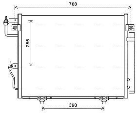 Автозапчасть AVA COOLING MT5231D