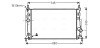 Автозапчастина AVA COOLING MZ 2246 (фото 1)