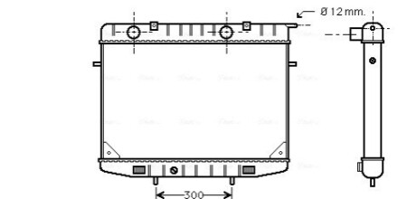 Автозапчастина AVA COOLING OL2188