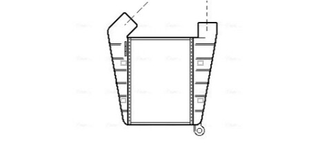 Интеркулер AVA COOLING OL4204