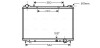 Радиатор, охлаждения дивгателя AVA COOLING OLA2441 (фото 1)