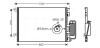 Радиатор кондиционера Opel Vectra C 02>08 AVA COOLING OLA5333D (фото 1)
