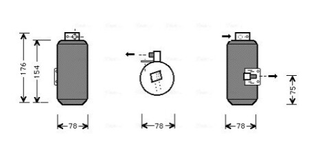 Автозапчастина AVA COOLING OL D292