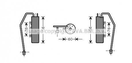 Автозапчастина AVA COOLING OLD398