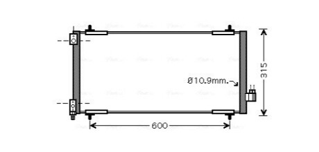 Конденсатор, кондиционер AVA COOLING PEA5301