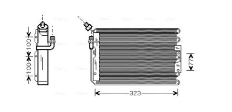 Конденсатор, кондиционер AVA COOLING PR5042