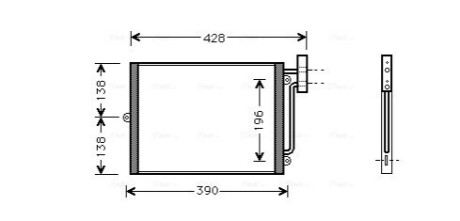 Конденсатор, кондиционер AVA COOLING PRA5038