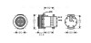 Компресор Кондиціонера Renault Premium >2005 AVA COOLING REAK078 (фото 1)