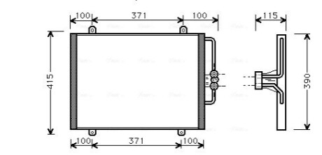 Автозапчастина AVA COOLING RT5201