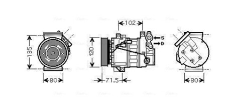 Компресор AVA COOLING RTAK393