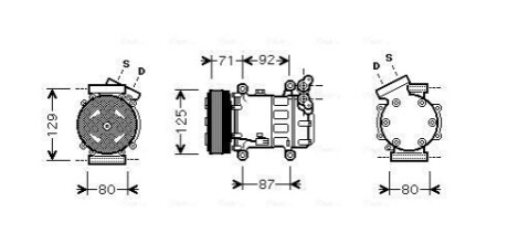 Автозапчасть AVA COOLING RTAK401