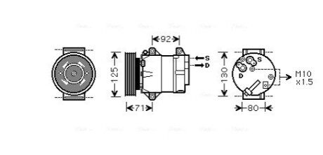 Автозапчастина AVA COOLING RTAK441