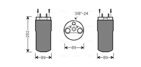 Автозапчасть AVA COOLING RT D555