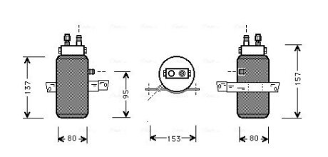 Осушувач кондиціонера AVA COOLING SBD043 (фото 1)