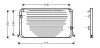 Радіатор кондиціонера AVA COOLING TO5224 (фото 1)