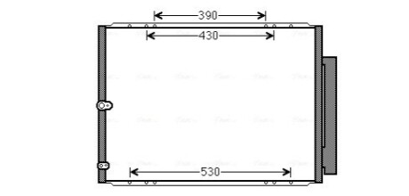 Автозапчасть AVA COOLING TO5568D