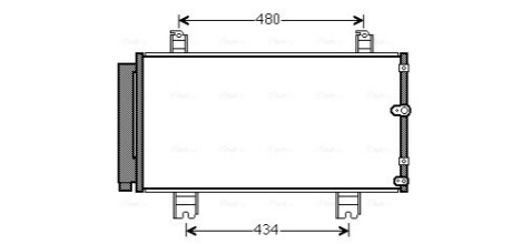 Автозапчастина AVA COOLING TO5572D