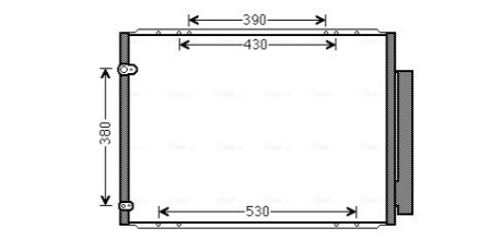 Автозапчасть AVA COOLING TO5573D