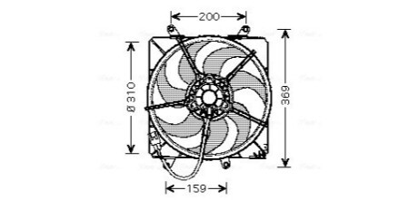 Вентилятор AVA COOLING TO7506