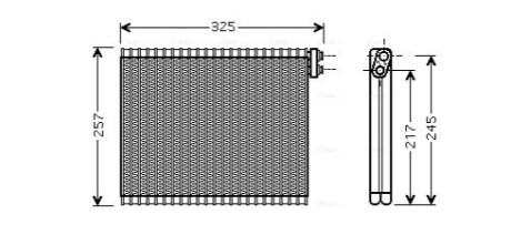 Автозапчастина AVA COOLING TOV484