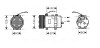 Компресор Кондиціонера Volvo Fh12/fh16/fm/fm10/fm12/fm9/nh12 D10A320-D9B380 >1993 AVA COOLING VLAK030 (фото 1)