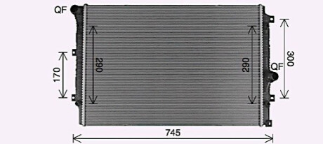 Автозапчасть AVA COOLING VN2428