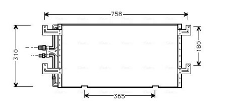 Автозапчасть AVA COOLING VN5145