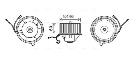 Автозапчасть AVA COOLING VN8349