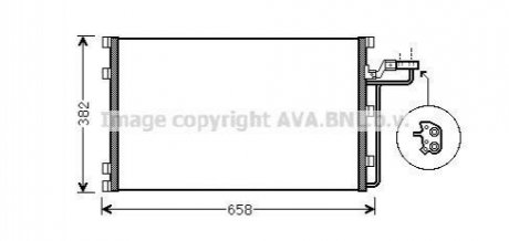 Автозапчасть AVA COOLING VOA5150