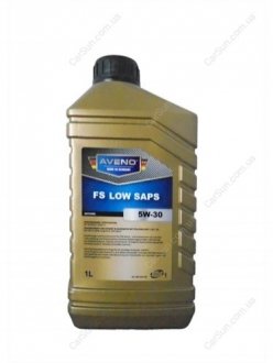 Моторное масло FS Low SAPS 5W30 1л - Aveno 0002-000031-001