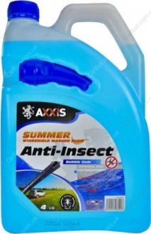 Омивач Anti-Insect літній bubble gum 4 л - AXXIS 48391093981