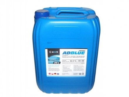 Жидкость AdBlue для снижения выбросов систем SCR (мочевина) <AXXIS> 20 л AXXIS 501579 AUS 32