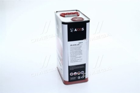 Олива моторн. 10W-40 DZL Light (Каністра 4л) AXXIS AX-2039