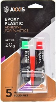 Клей для пластмасс 20г Epoxy-Plastic - AXXIS VSB-022