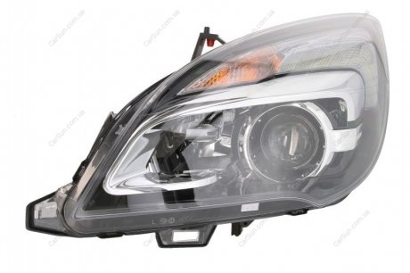 Reflektor L (halogen, H1/H7/WY21W, kolor wkЕ‚adu: chromowany, kolor kierunkowskazu: przezroczysty) pasuje do: OPEL MERIVA B 01.14-06.17 BEHR-HELLA 1ES 354 830-031 (фото 1)