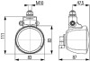 Фара рабочего освещения BEHR-HELLA 1G0996176141 (фото 3)