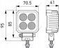 Прожектор робочого освітлення BEHR-HELLA 1GA357110012 (фото 2)