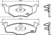 Колодки гальмівні дискові комплект; передн. BEHR-HELLA 8DB355007-891 (фото 2)