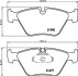 Гальмівні колодки дискові перед. BMW 5 (E39) 2.0D-3.5 11.95-05.04 BEHR-HELLA 8DB355010-711 (фото 5)