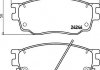 Гальмівні колодки перед. Mazda 6 1.8 02-07 BEHR-HELLA 8DB355012-091 (фото 2)