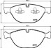 Гальмівні колодки дискові перед. BMW X5 E70, F15 X6 E71, F16 07- BEHR-HELLA 8DB 355 012-661 (фото 5)