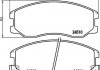 Гальмівні колодки, дискове гальмо (набір) BEHR-HELLA 8DB 355 013-121 (фото 2)