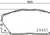 Гальмівні колодки диск. передні Toyota Prius 1.5/1.8 09- BEHR-HELLA 8DB 355 014-311 (фото 2)