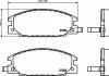 Гальмівні колодки, дискове гальмо (набір) BEHR-HELLA 8DB 355 016-341 (фото 2)