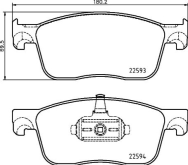 Автозапчастина BEHR-HELLA 8DB355031541