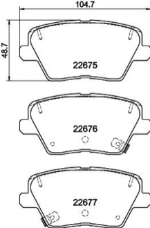 Klocki ham. tyі HY/KIA BEHR-HELLA 8DB355037891