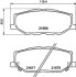 Brake Pad Set, disc brake BEHR-HELLA 8DB355040421 (фото 1)