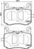 Brake Pad Set, disc brake BEHR-HELLA 8DB355040641 (фото 1)